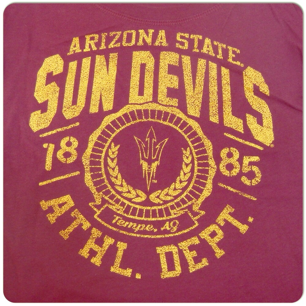 Arizona State Sun Devils tee (small or medium)
